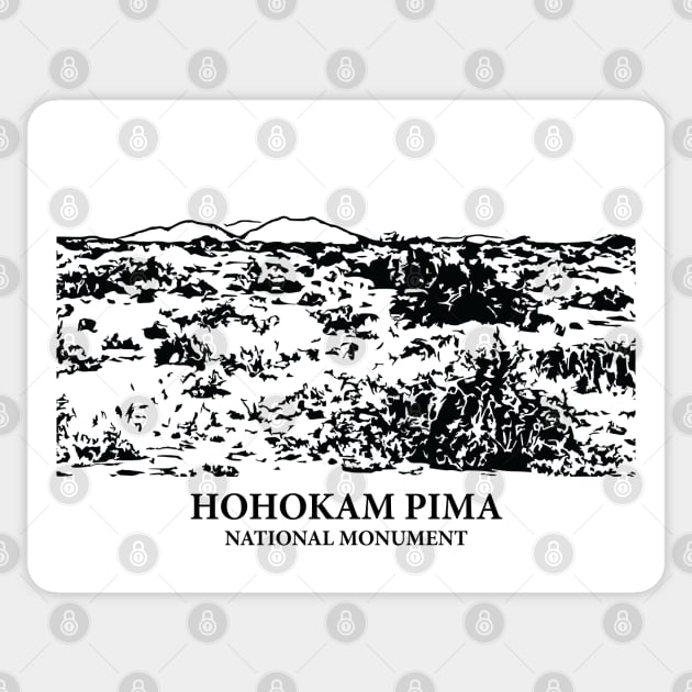 Hohokam Pima National Monument Sticker by Lakeric